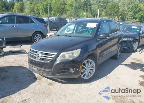 2009 Volkswagen Tiguan S/Se/Sel из США, поврежденный, VIN WVGAV75N29W525411